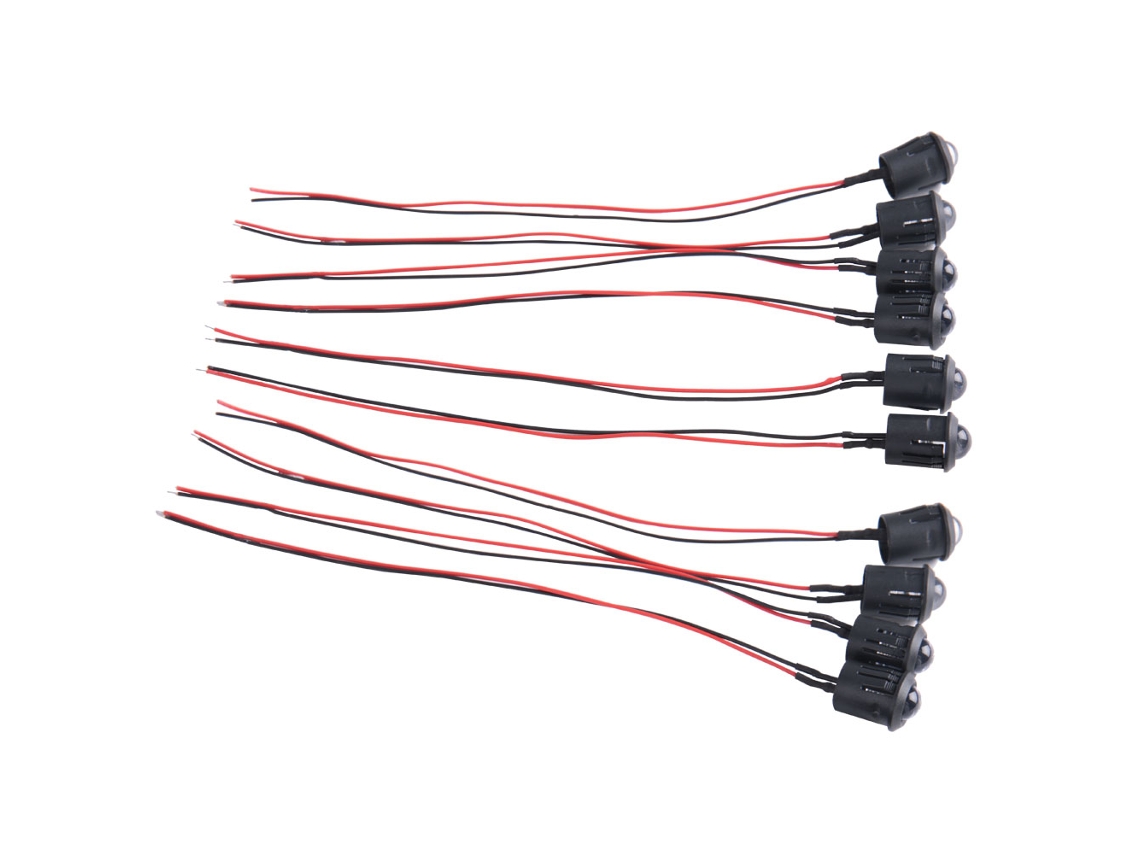 10pcs Diodos Led 12v 10mm | S/MARCA