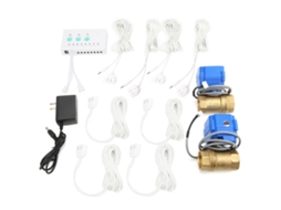 Sensor De Alarme De Fugas De Água Laxiscreed Compatível Com Dn25, Proteção Overflow De 8 Canais