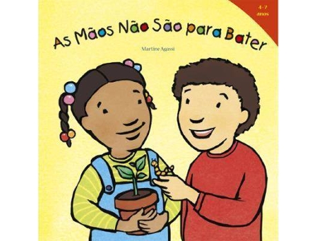 Livro As mãos não são para bater de Martine Agassi