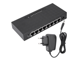 Switch De Rede Inteligente 8 Portas Gigabit Ethernet 10/100/1000mbps Rj45