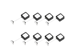 Comando À Distância Para White8pcs Tether Tv Leash Retractable Safety Lock Com Adjustable Strap A