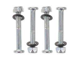 Ounona 2-conjuntos De Parafusos E Porcas Para Espreguiçadeiras Kits Reparo Substituição Em Metal 56mm Sua Cama Dobrável