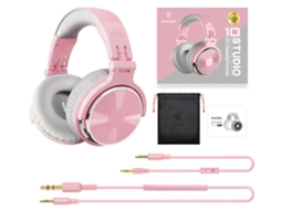 Auriculares ONEODIO Pro 50 com MicroAuriculares Over Ear Monitor Auriculares Bass Headsets
