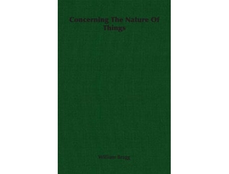 Livro Concerning The Nature Of Things de William Bragg (Inglês)