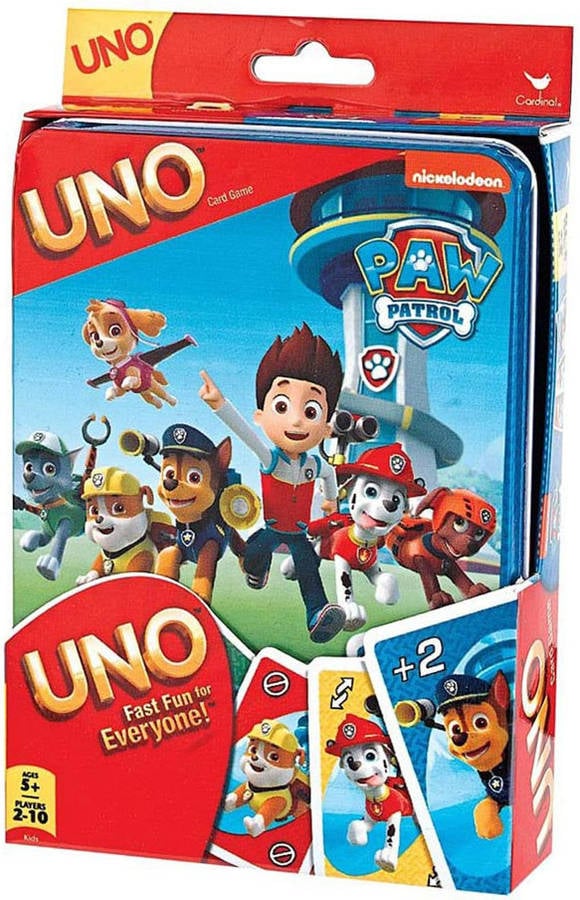 Jogo de Cartas MATTEL Uno Junior Paw Patrol (Idade Mínima: 3 Anos -  Dificuldade: Baixa)