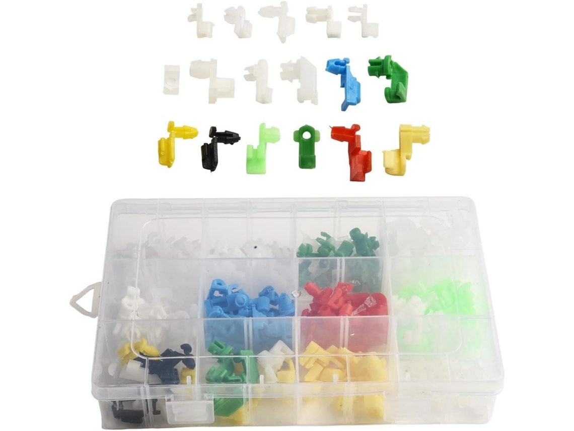 Conjunto De 160 Peças Presilhas Para Fechaduras Portas, Kit Fixadores