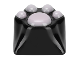 Aetheria tecla de Resina Claw Cat Fofa Resistente À Corrosão Ergonômica para Cherry Mx Preto Rosa