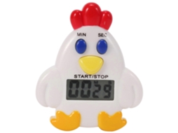 Temporizador De Cozinha Digital Lcd, 99 Minutos E 59 Segundos, Contagem Regressiva, Pinça, Alarme Para Frango Slowmoose