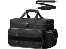 Bolsa Para Ferramentas Em Tecido Oxford, Organizador De Grande Capacidade 43cm Com Costura Reforçada, Base Acolchoada