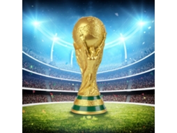 Taça do Mundo Fifa Réplica 21cm Oca Copa 2026, Artigo Colecionável Adepto Futebol, Troféu Decoração Presente Fã Premium STELASPLEN