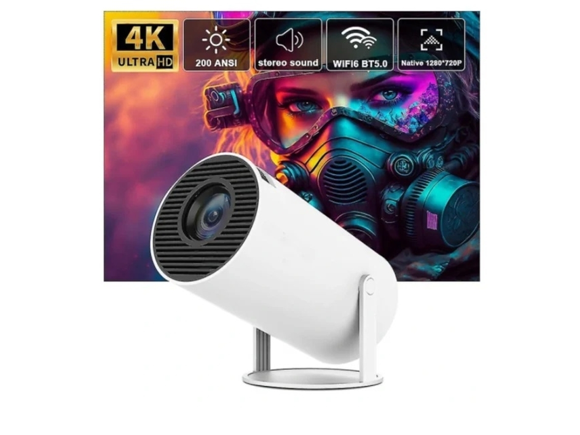 Projetor 4k Android 11 Dual Wifi6 200 Bt5.0 1080p 1280720p Brilvibera