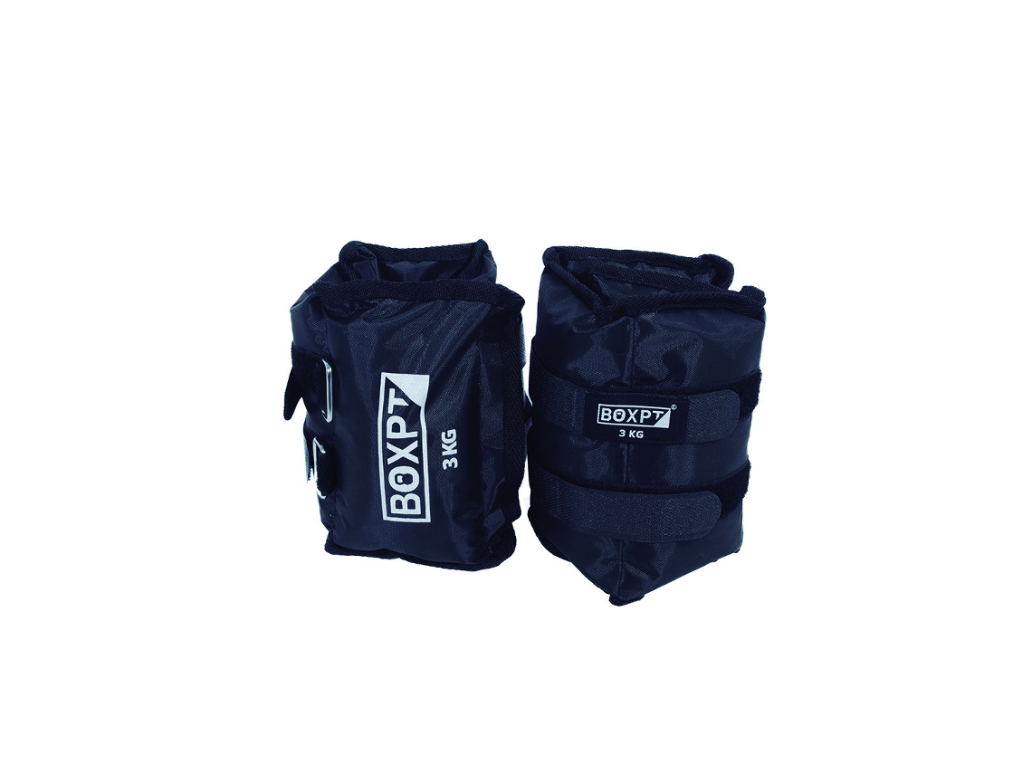 Boxpt | Caneleiras Para Tornozelo Preto - 3 Kg