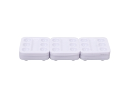 Prato Para Copo De Tinta Para Tatuagem Descartável 30pcs Plástico Suporte Pigmento Sobrancelha