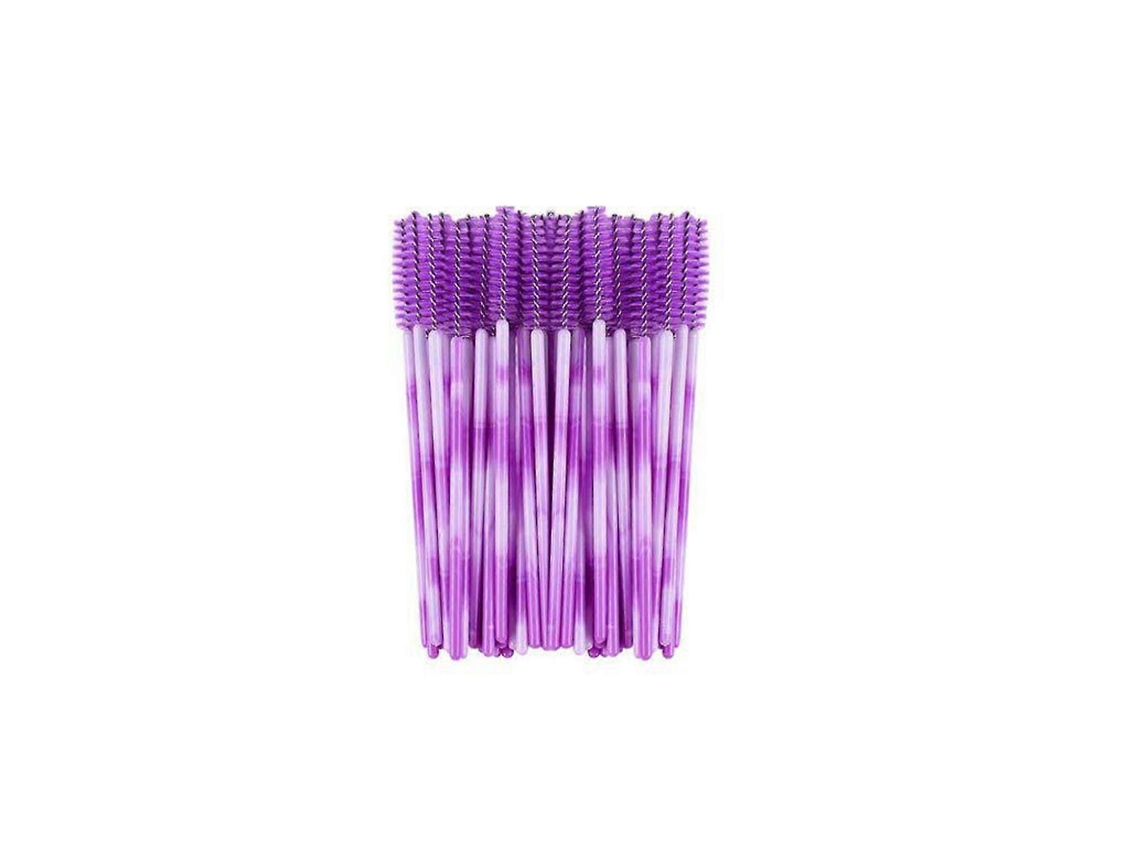 Escova De Cílios Descartável Bicolor, Pente Para Cílios E Modelador De Cílios Hengjian