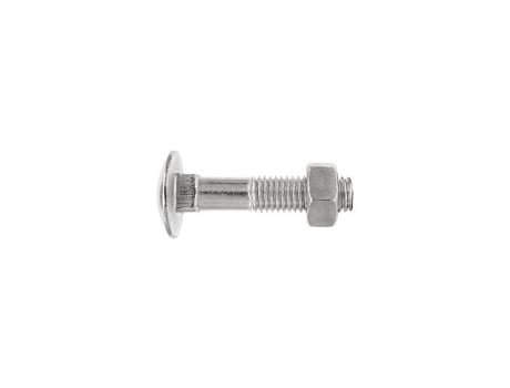 Caixa Com 50 Parafusos M10x60mm Din 603 Zincado Torfix