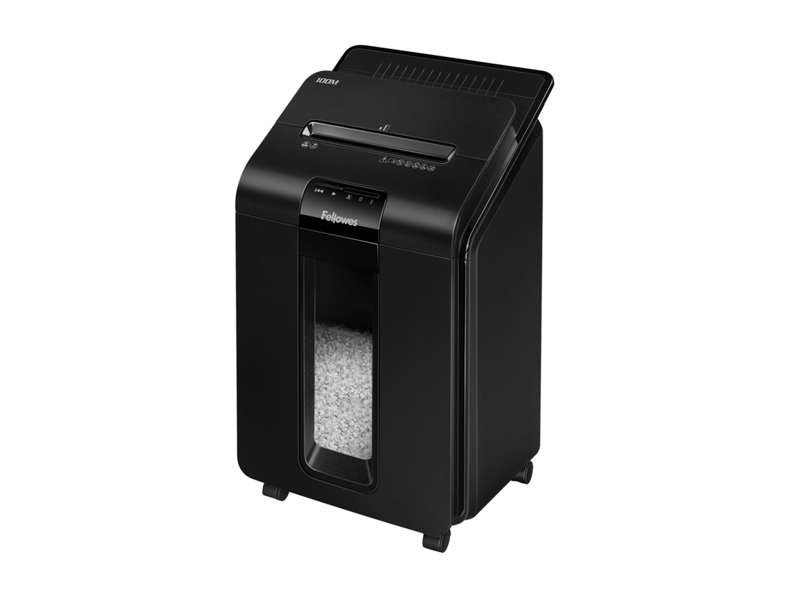 Destruidora de Papel Automática FELLOWES AutoMax 100M Minicorte (Capacidade: 23 L)
