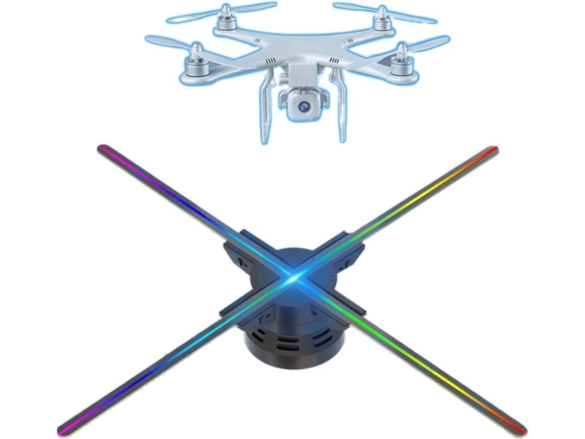 Projetor Holográfico 3d de 15,74" para Montagem na Parede. SFUSHOS