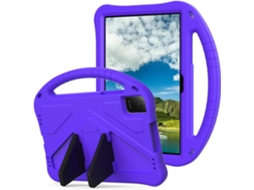 Capa Para Tcl Tab 10 Gen 4 10,1 Polegadas (modelo 2026), Capa Protetora Eva Resistente Impactos Com Pega E Suporte Roxo Hexinyigjly