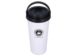Garrafa Térmica Portátil De 500ml Em Aço Inoxidável 304 Com Alça Para Viagens Ao Ar Livre.