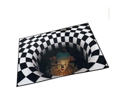 Tapete de chão 3D para Halloween, decorativo, 50x80cm NOVA LINE