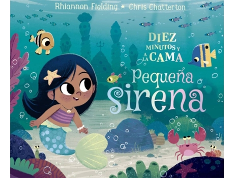 Livro Diez Minutos Y A La Cama. Pequeña Sirena de Rhiannon Fielding (Espanhol)