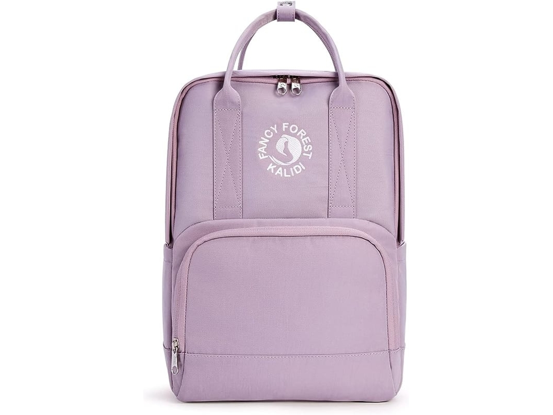 2026-mochila Grande Impermeável Para Notebook De 15,6 Polegadas Linjou Leve Casual Viagem (roxa)