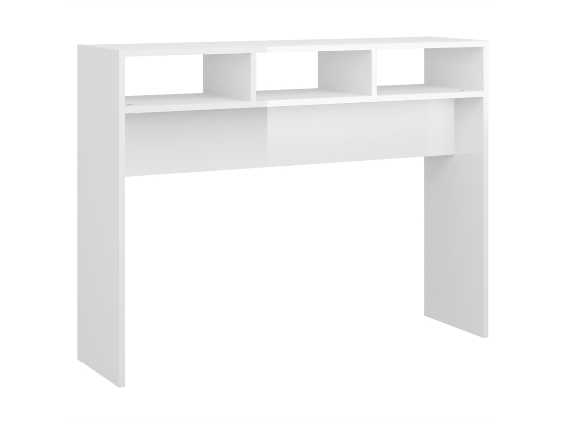 Console Table, Console Tables Vidaxl Branco Madeira Processada (n/a)