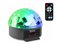 Jb90R Jelly Ball Efeito de Luz 9 X 1W Led 7 Canais Dmx 82 Feixes Rotativos Automático e Modo de Áudio Baixo Consumo Controle Remoto de Caixa Sólida In