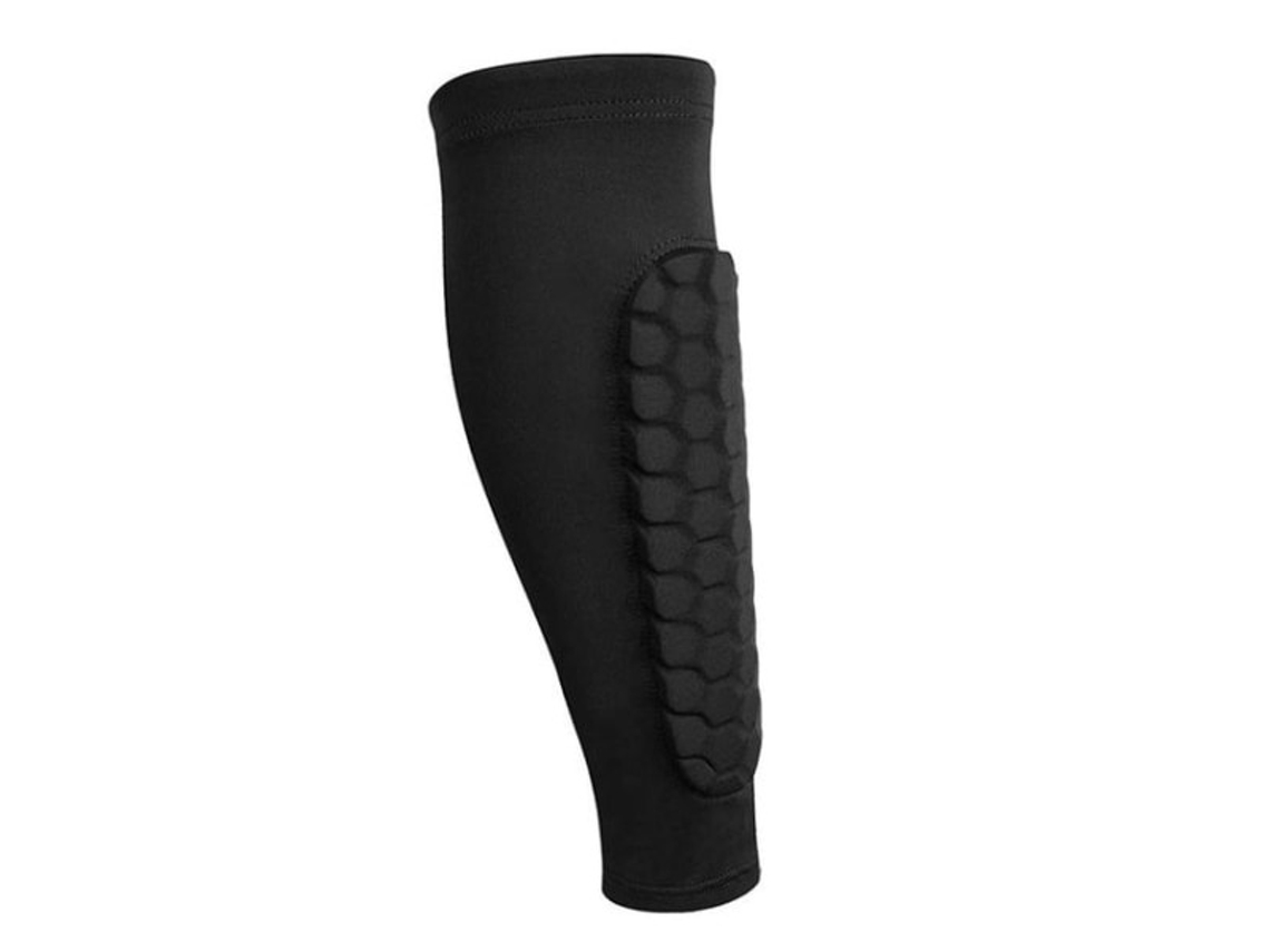 Lurelia Caneleiras Futebol Protetores De Futebol Em Formato De Favo De Mel, Protetores De Futebol, Leggings Esportivas Pretas M Zdq