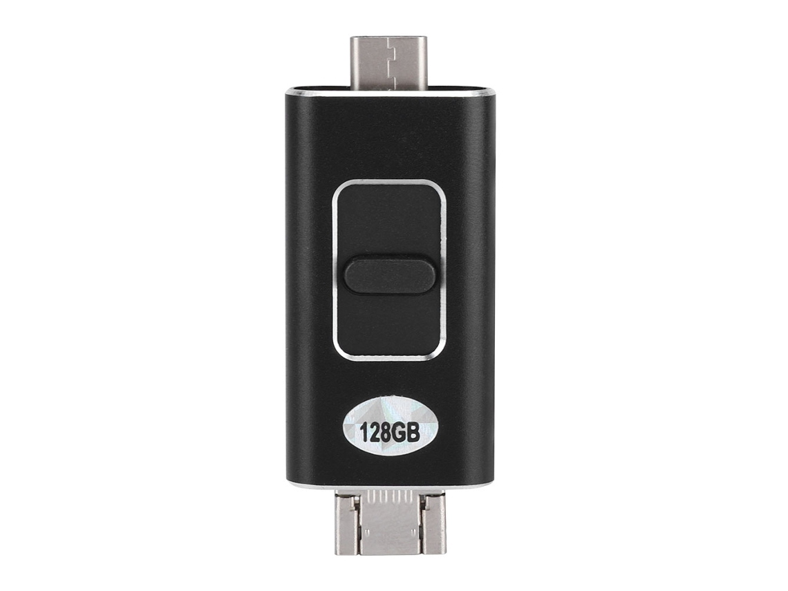 Pen Drive Usb (adequado Para Apple E Android, Armazenamento Quatro-em-um)
