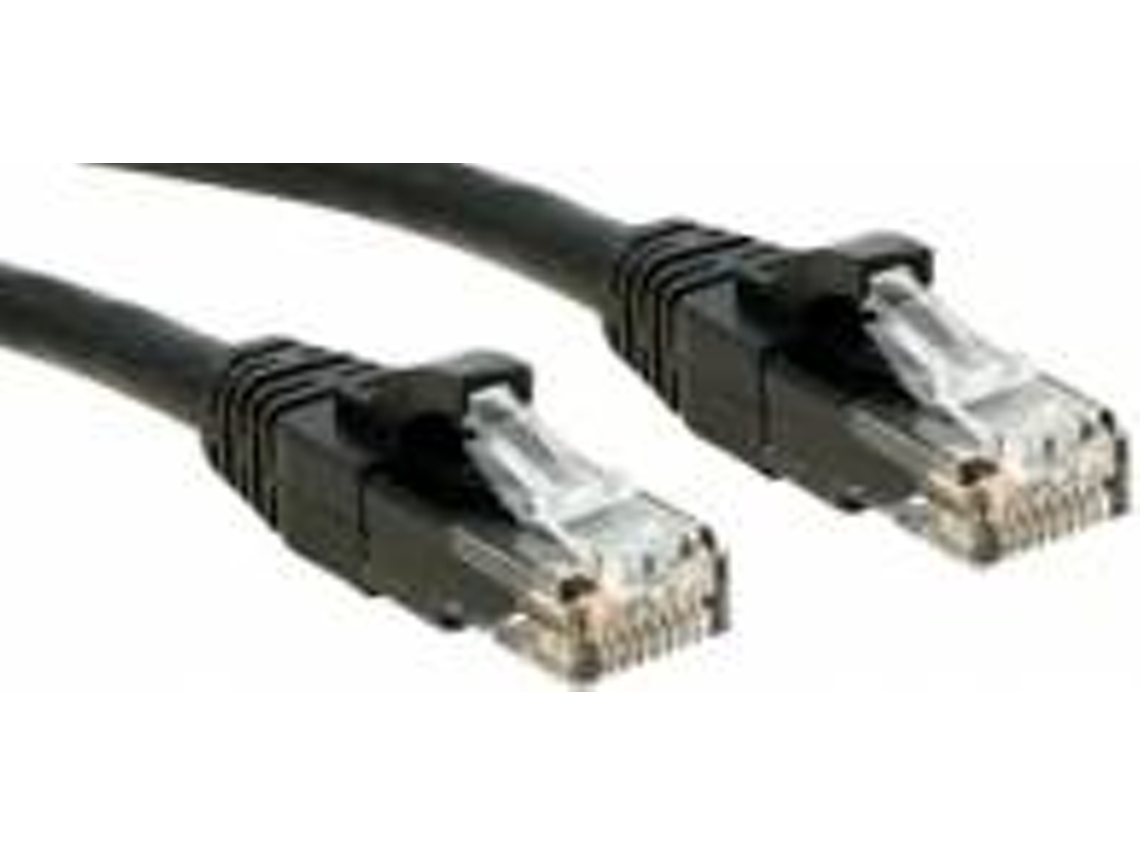 Cabo de Rede LINDY (RJ45 - 1 m - Preto)