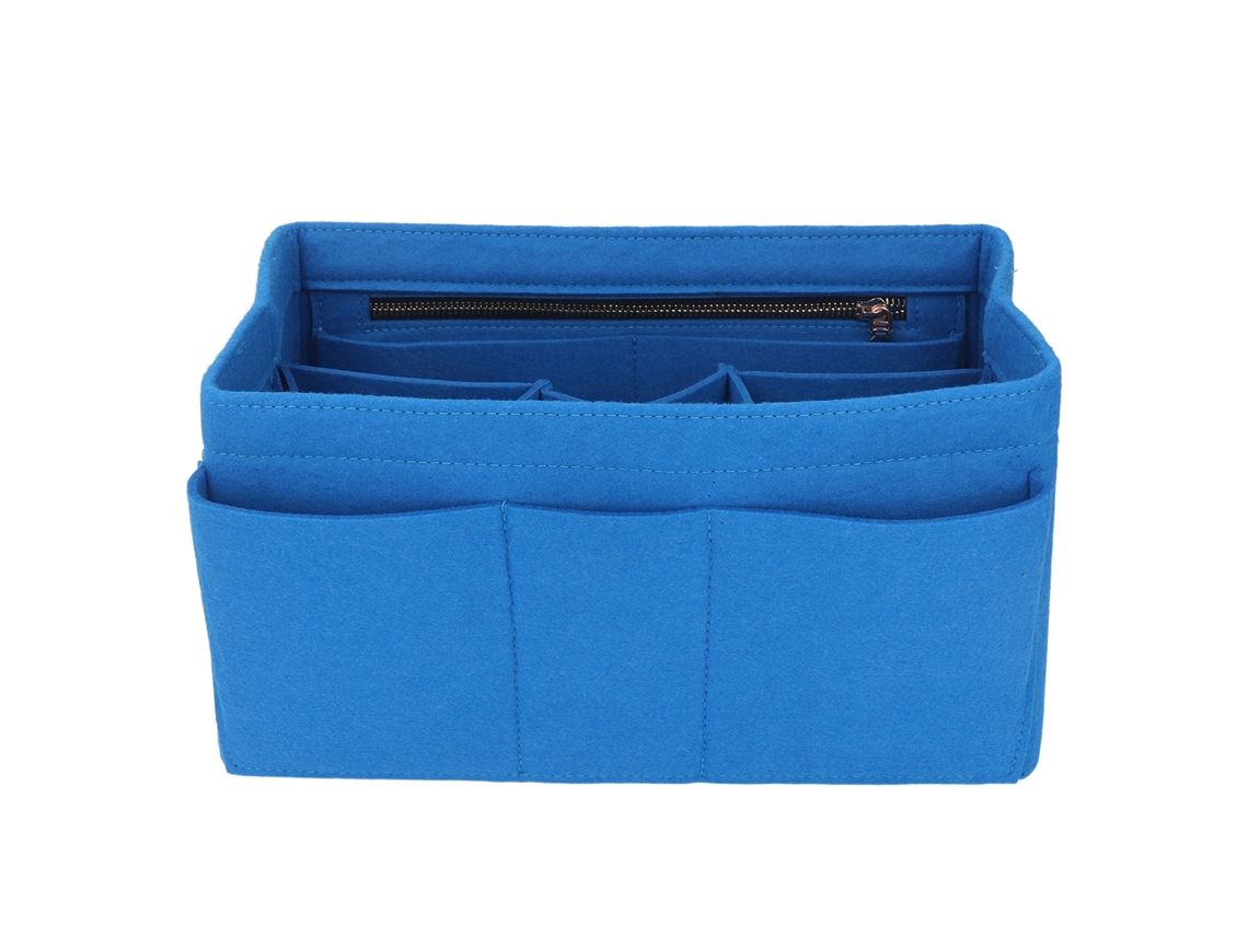 Bolsa Insertable De Lana Para Armazenamento E Maquiagem, Capa De Lana Para Organizar Cosméticos