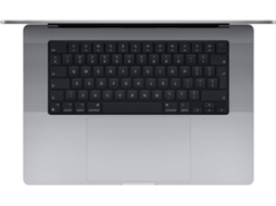 MacBook Pro APPLE Cinzento Sideral (16'' - Apple M1 Pro 10-Core - RAM: 16 GB - 1 TB SSD - GPU 16 - Core)