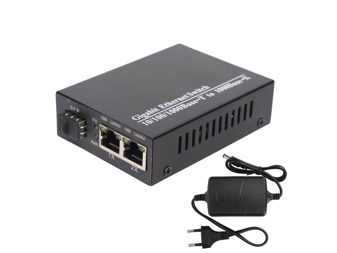 Transceiver Fibra Óptica LAXISCREED Sfp Rj45 Gigabit