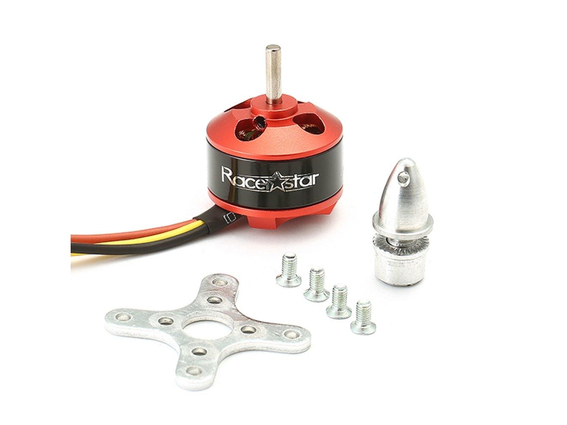 2 Unidades de Motor Brushless Racerstar Br2208 1100kv 2 4s para Modelos Rc MDUG