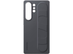 Capa SAMSUNG Galaxy S25 Ultra Standing com Fita (Outlet Caixa Aberta - Preto)
