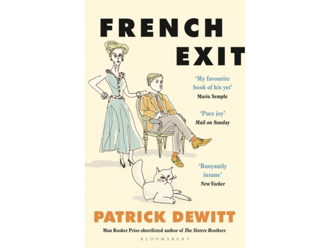 Livro French Exit de Patrick Dewitt (Inglês)