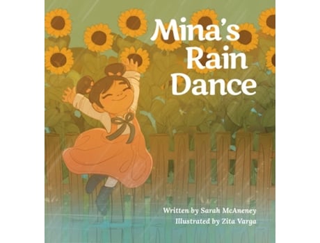 Livro Mina's Rain Dance Sarah McAneney (Inglês)