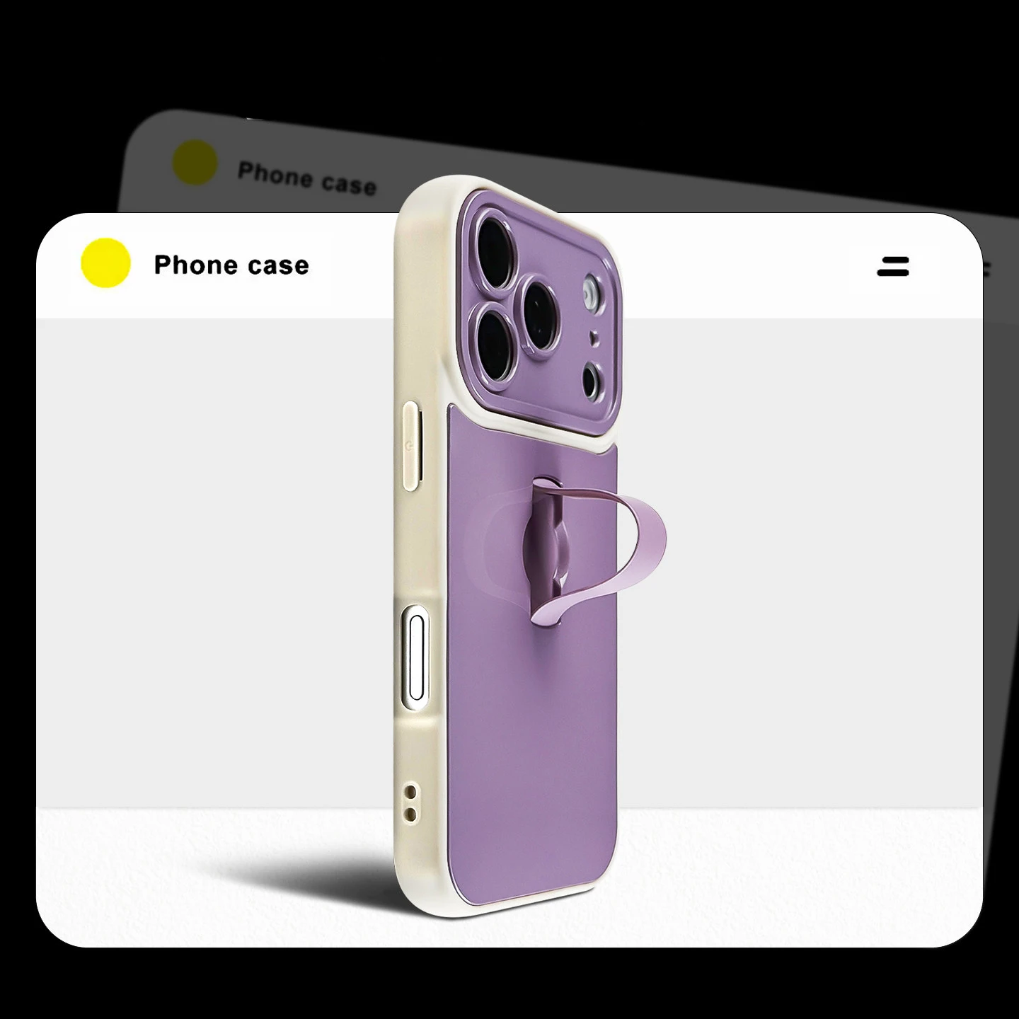 Capa Protetora Híbrida De Luxo Para Iphone 17, Feita De Silicone Macio.