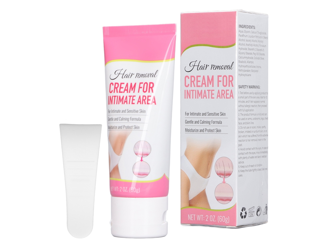 Creme De Depilação Privada Remove Cabelos Indesejados Sem Dor