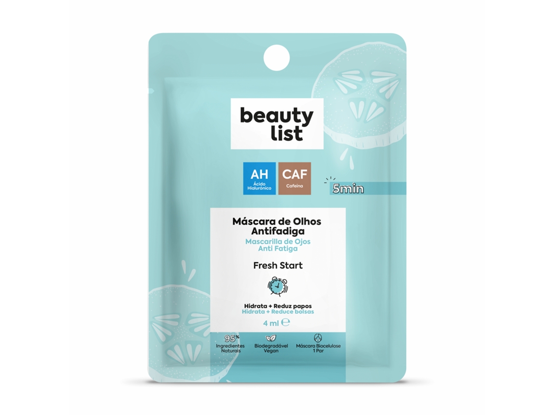 Máscara Olhos Antifadiga Fresh Start BEAUTY LIST