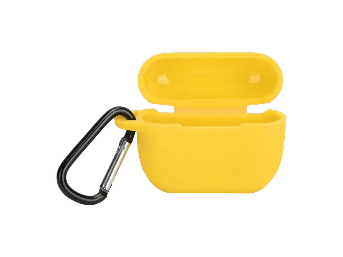 Funda Protectora de Silicona para Cargar Auriculares Bluetooth Ios Earbuds Pro/iii Amarilla S/MARCA