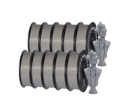 Filamento De Impressã£o 3d, Pla Ecolã³gico, Alta Resistãªncia, Cinza Oem