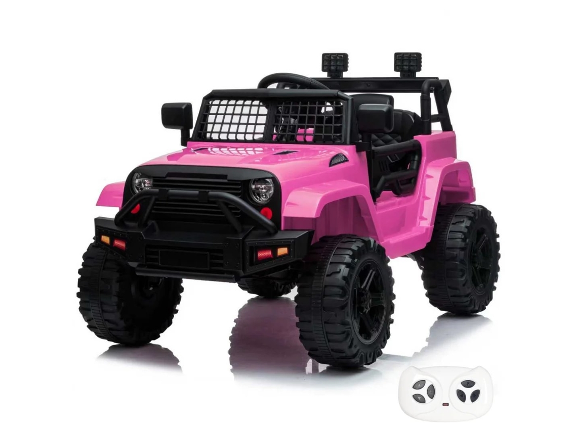 Vrooomy Trail Blazer Carro Elétrico Infantil 1 A 5 Anos - Jeep Para Crianças Com Amortecedores, Iluminação &amp; Leitor Mp3 - Veículo A Bateria De 12v Com