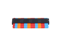 Ferramenta De Medição De Contornos Para Formas Irregulares Duplicador Soldadura Carpintaria Traçado 26cm Multicolor
