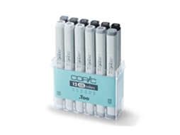 Caixa Copic Marker Set A1 com 12Pcs