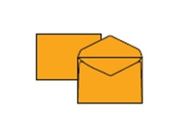 PIGNA Giallo Posta 120X180 Mm Envelope B6 125 X 176 Mm Amarelo 500 Peças