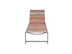 Ligstoel Home Esprit Verde Multicolor 195 X 61 X 85 Cm