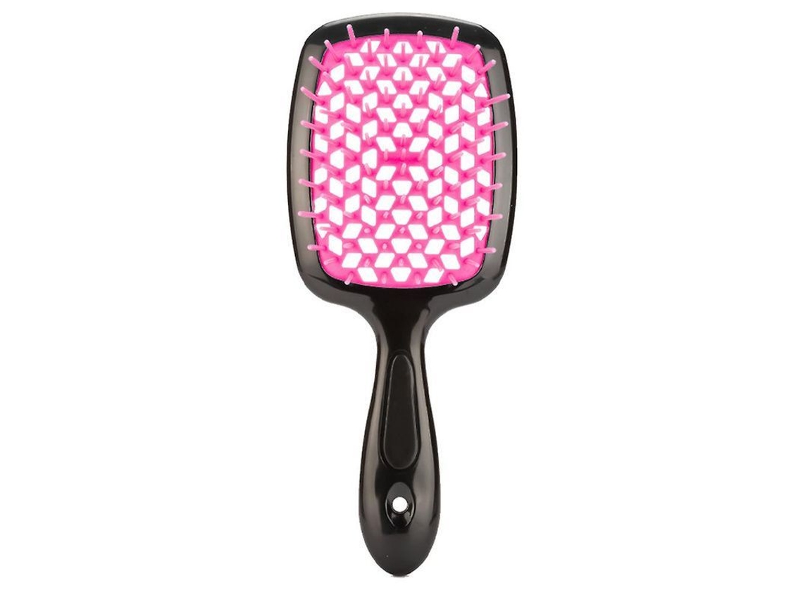 Pente Desembaraçador Lixera Unbrush para Cabelo Cacheado com Design Oco e Dentes Largos