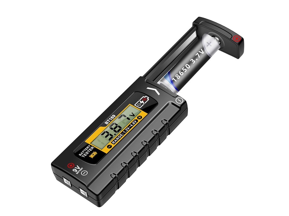 Testador De Baterias E Testador De Visor Digital Aa Aaa Cd 9v